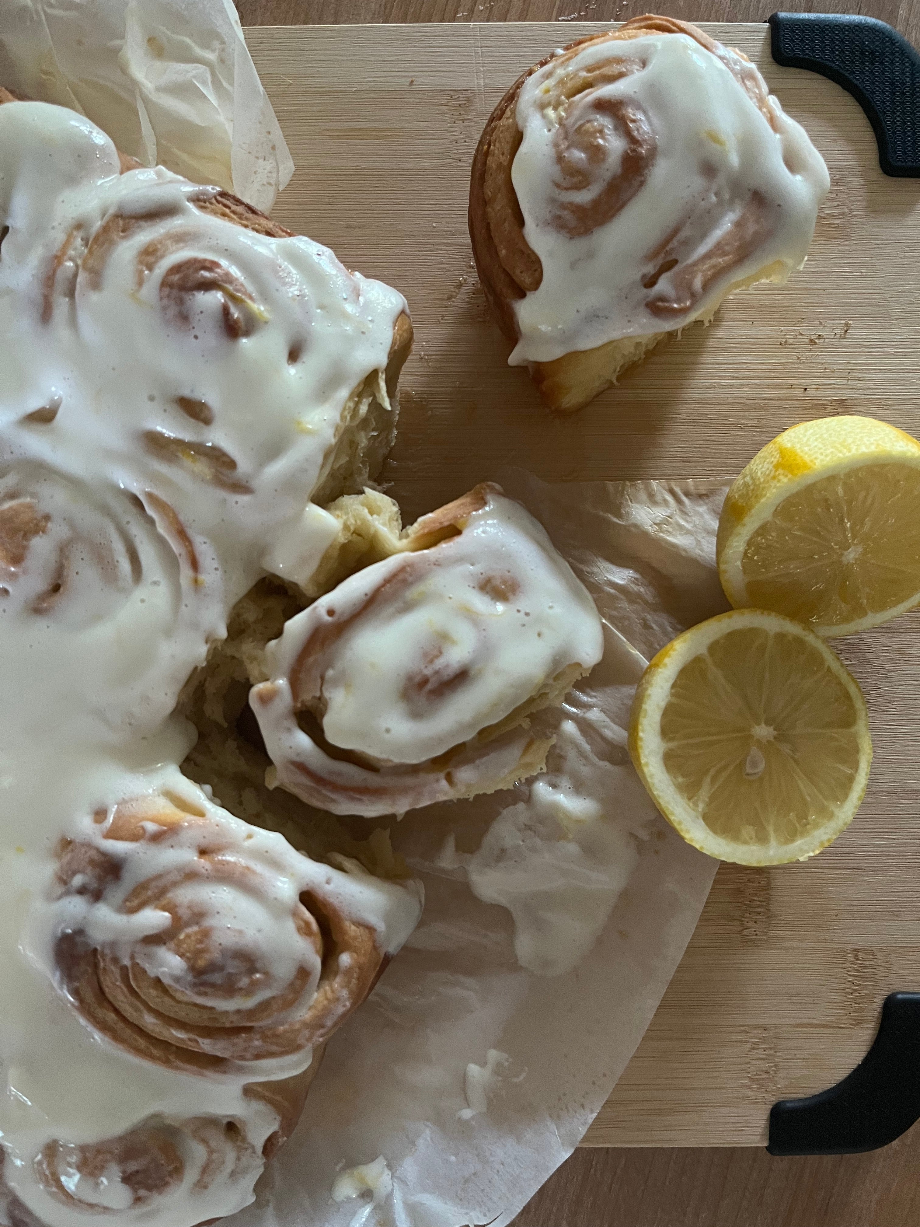 Lemon Sticky Buns