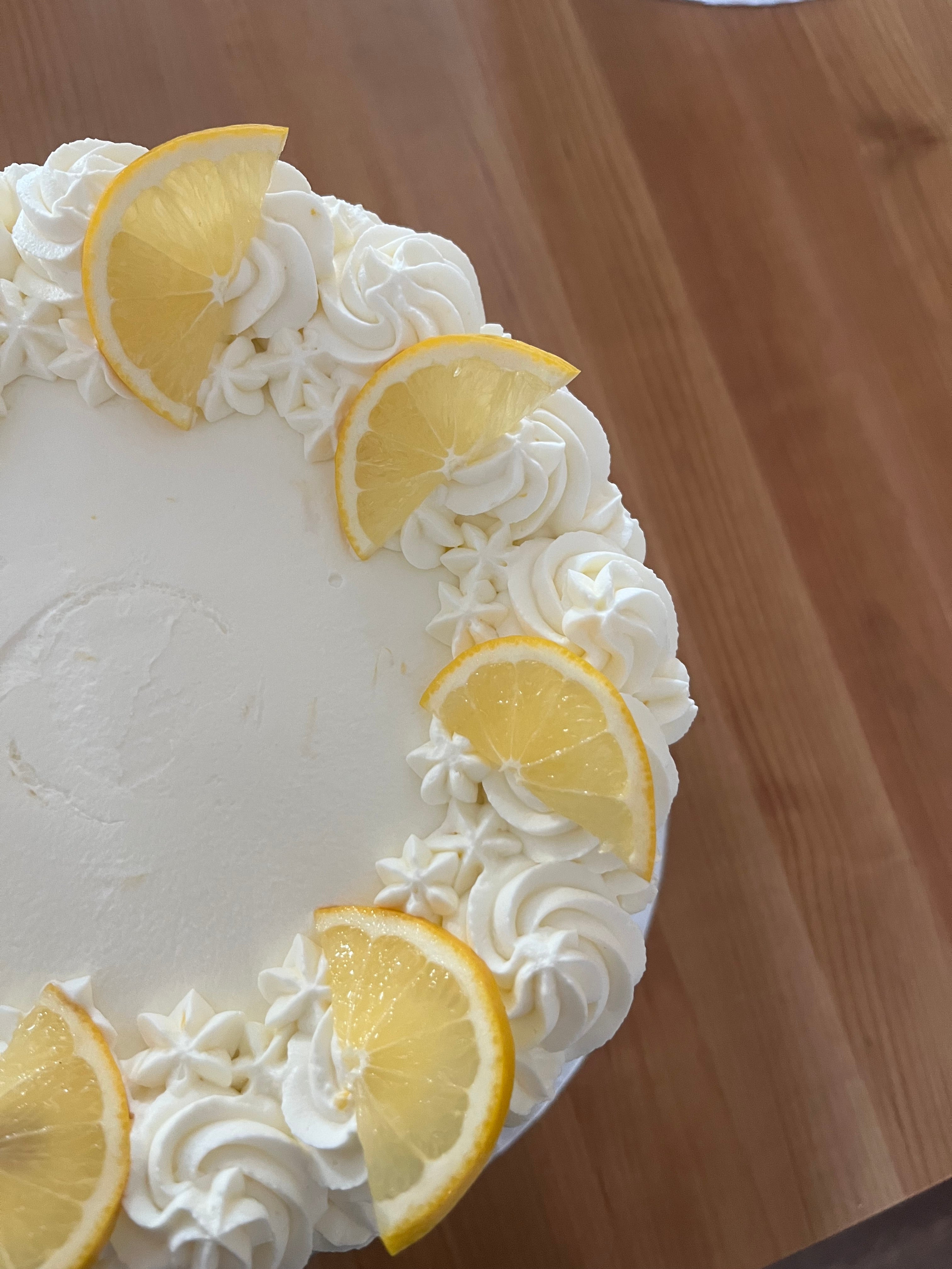 Lemon Chiffon Torte