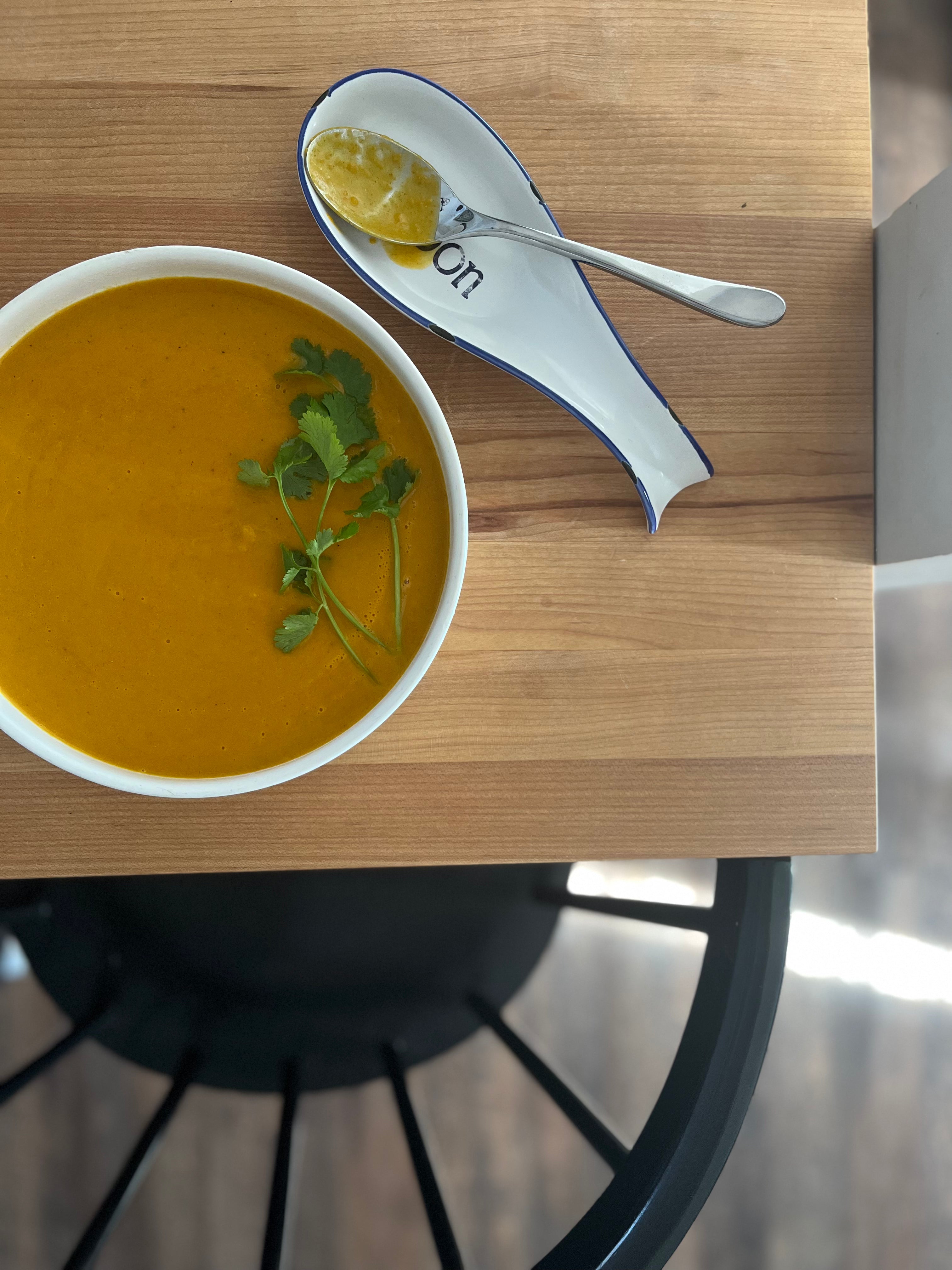 Curried Coconut Squash Soup